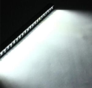 72W 64cm Düz Tek Sıra Üniversal Delici Sis Lambası Led Bar