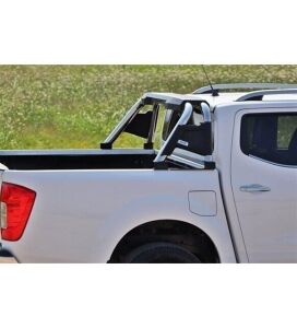 Toyota Revo 2010-2015 Uyumlu Yedek Parça (Double Plus Chrome) Poliüretan Krom Roll Bar AQM4WD PRB01