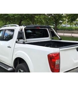 Volkswagen Amarok 2010-2017 Uyumlu Yedek Parça (Double Plus Chrome) Poliüretan Krom Roll Bar AQM4WD PRB01