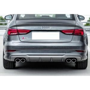 Audi A3 2016-2020 Sedan İçin Uyumlu Yedek Parça S3 Difüzör Egzoz Seti