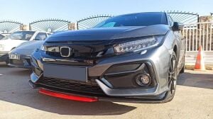 Honda Civic Uyumlu Yedek Parça FC5-FK7 Ön Lip 4 Parça