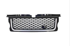 Range Rover Sport 2005-2009 İçin Uyumlu Yedek Parça Siyah Panjur (Gri Şeritli)