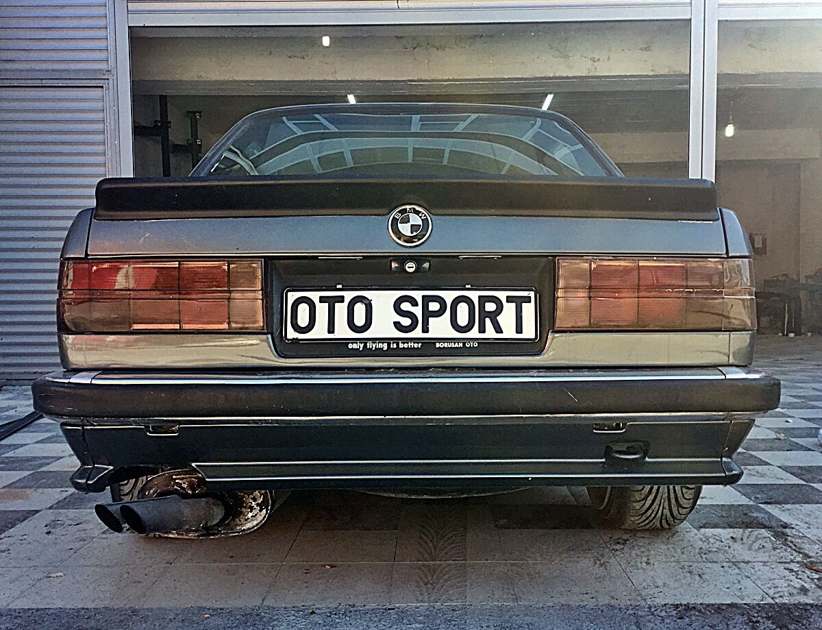 Bmw E30 1983-1191 3 Parçalı Arka Tampon Eki