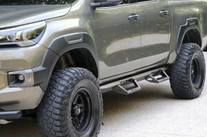 Mercedes X-Class 2017+ Uyumlu Yedek Parça Off Road Yan Basamak (Side Steps)  AQM4WD T32
