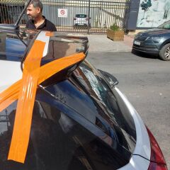 Hyundai İ20 Custom Spoiler Boyalı Fiber