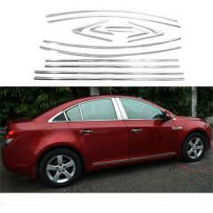 Chevrolet Cruze 2013 Krom Cam Çerçevesi