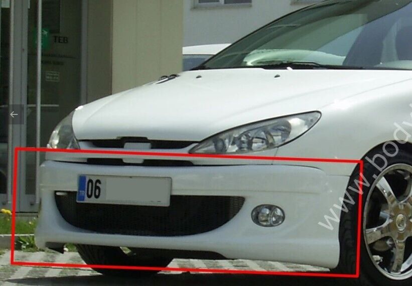 Peugeot 206 Uyumlu Yedek Parça Dimma Ön Tampon