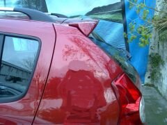 Dacia Sandero 2009-2012 Spoiler Boyalı Fiber