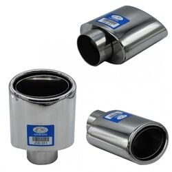 Universal Krom Egzoz Ucu Oval Çıkış 200-011