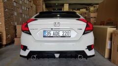 Honda Civic Fc5 2016-2021 Omurga Led Stop Transparan