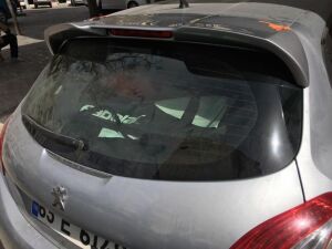 Peugeot 208 Uyumlu Yedek Parça Spoiler Boyasız