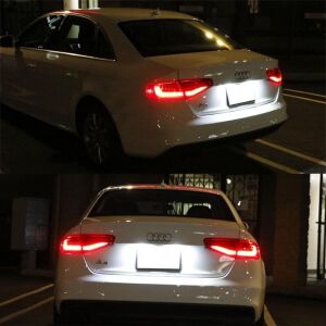 Audi A3 S3 8P 2003-2012  Uyumlu Yedek Parça Oem Plaka Ledi