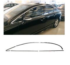 Honda Civic 2006 Krom Cam Çerçevesi