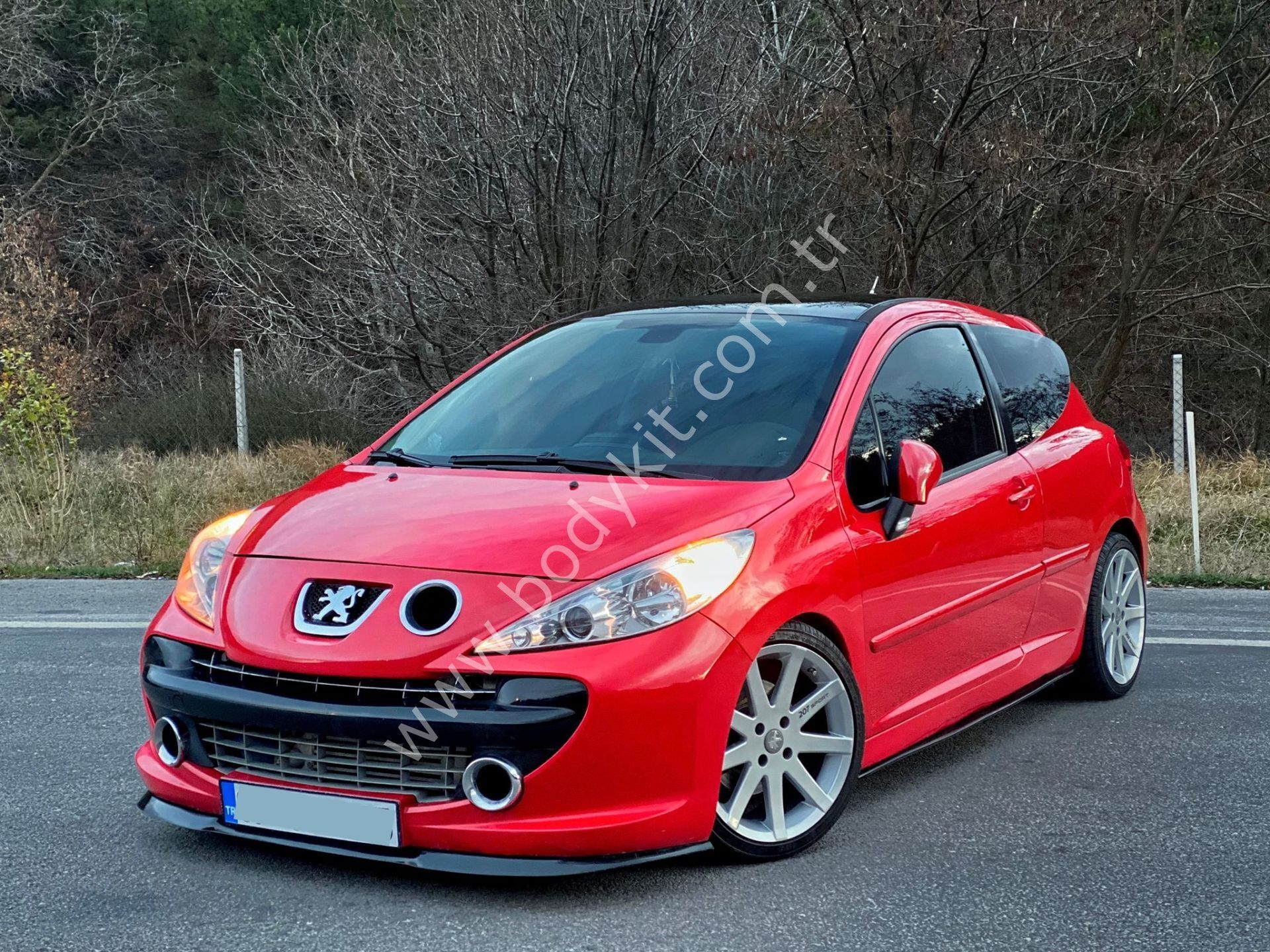 Peugeot 207 Uyumlu Yedek Parça Ön Lip