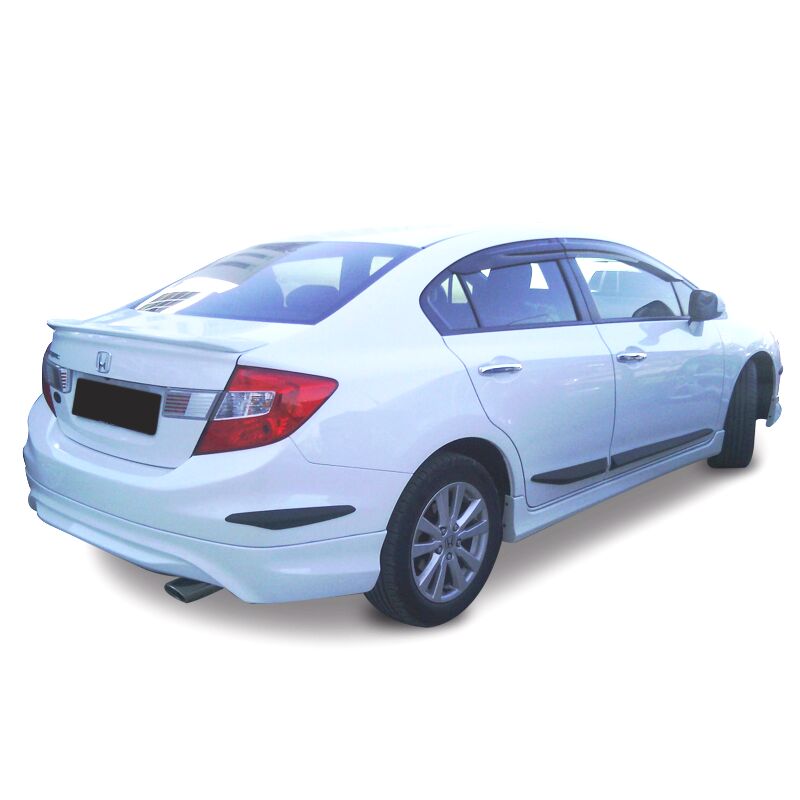 Honda Civic Fb7 2012 - 16 Modulo Arka Ek Plastik Boyasız