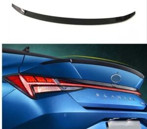Hyundai Elantra 2021+ Uyumlu Yedek Parça Spoiler- Piano Black (Parlak SIiyah)