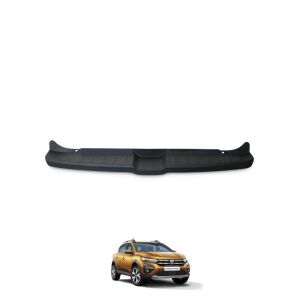 Dacia Sandero 2021- Uyumlu Yedek Parça Arka Tampon Eşiği Mat Siyah