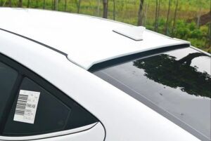 Hyundai Elantra 2016-2019 Uyumlu Yedek Parça Cam Üstü Spoiler - Piano Black
