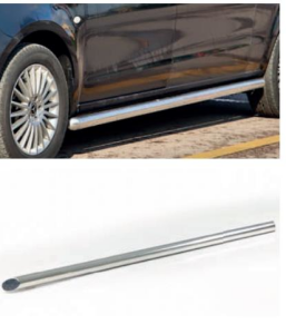 Toyota Revo 2010-2015 Uyumlu Yedek Parça Off Road Yan Basamak (Sport Style) Krom AQM4WD PSS01