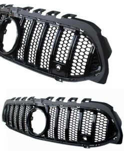 Mercedes W177 Uyumlu Yedek Parça GTR Panjur Siyah Telli Versiyon