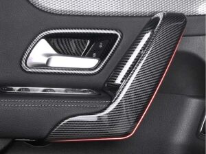 Mercedes W177 A Serisi 2019+ Uyumlu Yedek Parça Kapı Kolçak Kaplama Karbon