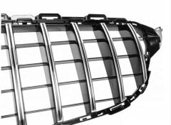 Mecedes W205 C Serisi 2015-2018 İçin Uyumlu Panjur Gtr Kromlu