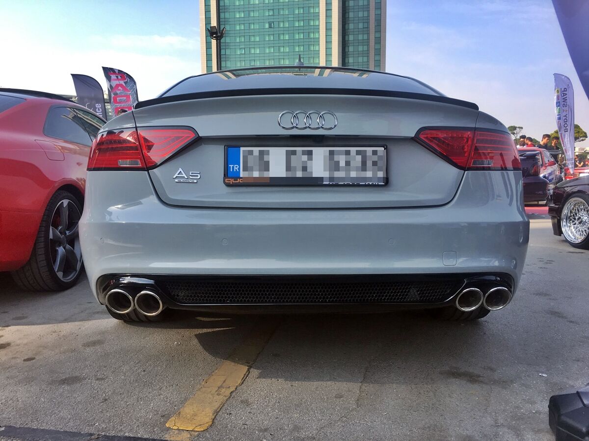 Audi A5 Sportback 8T 2012-2017 Sedan Difüzör