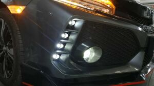 Honda Civic Fc5 Fk7 Uyumlu Yedek Parça 2016-2020 Type R Kartal Gözü Led Takım