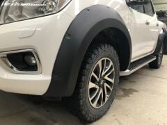 Mercedes X-Class Uyumlu Çıkıntılı Civatasız Çamurluk Kaplama Çift Depo Dodik