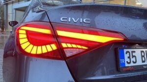 Civic FE1 2022+ Uyumlu Dragon Led Stop - Kırmızı