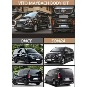 Mercedes W447 Vito Uyumlu Yedek Parça Maybach Body Kit 2016-2023 (Kaputsuz Versiyon)