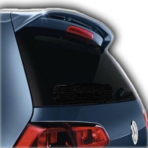 Volkswagen Golf 7.5 Uyumlu Yedek Parça Spoiler Boyalı