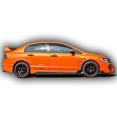 Honda Civic Fd6 2006 - 2012 Type-R X Marşpiyel Plastik Boyasız