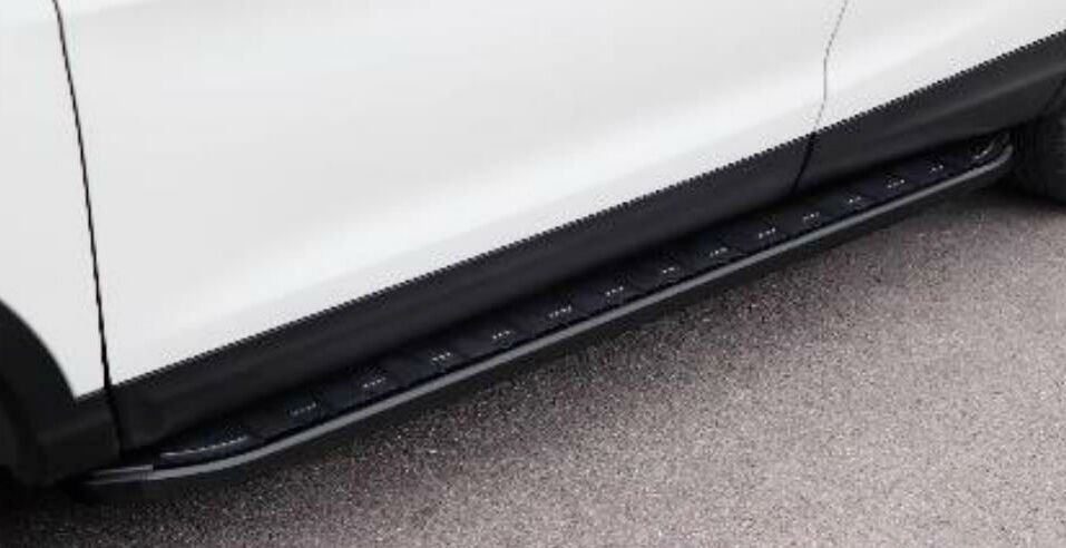 Mercedes X-Class 2017+ Uyumlu Yedek Parça Off Road Yan Basamak (Quantum Black) Siyah AQM4WD PNS03