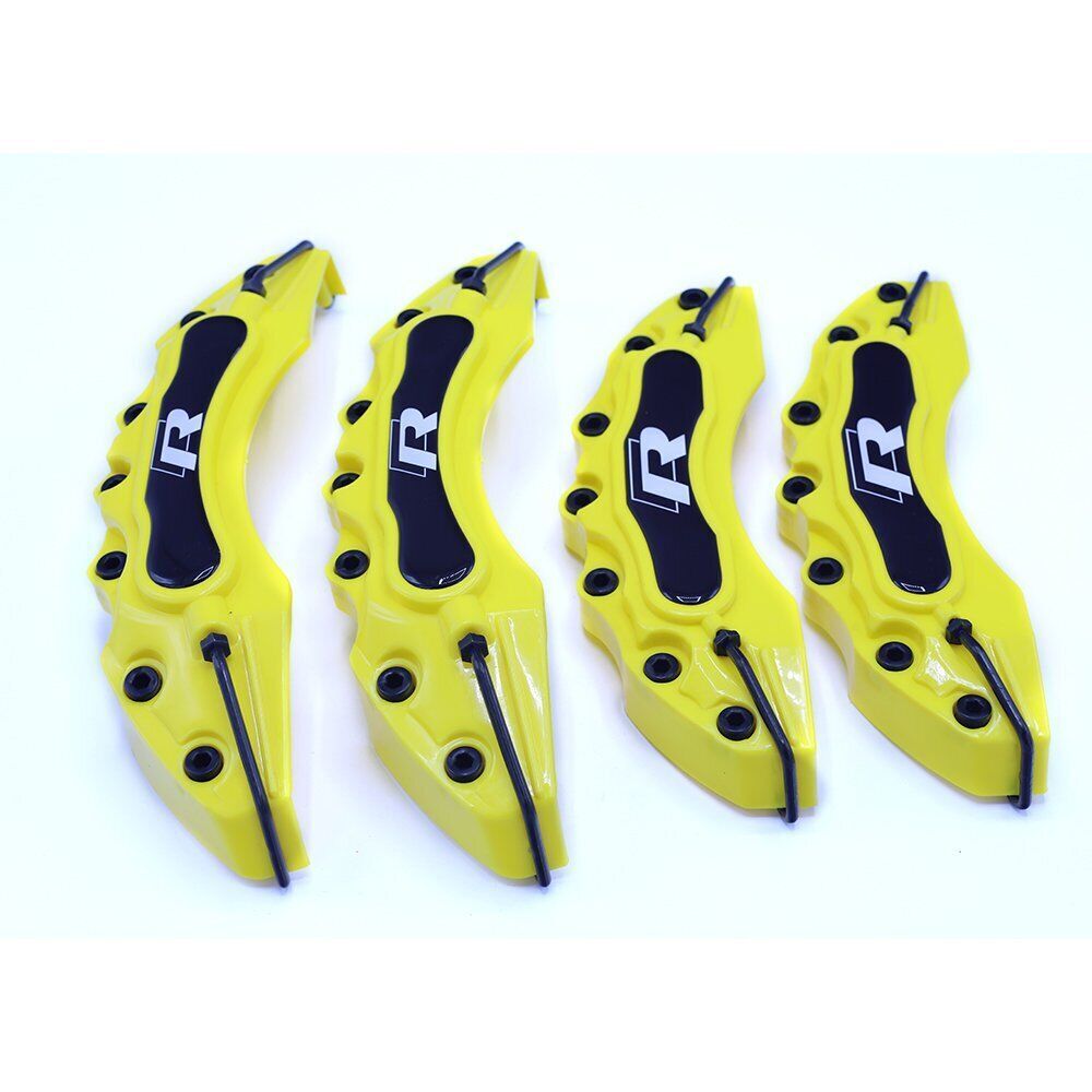 Volkswagen Logolu Uyumlu Yedek Parça Kaliper Kapağı Sarı 4 Parça