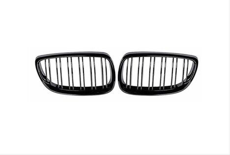 Bmw E92 2006-2009 M3 Böbrek (Çift Çizgi Panjur) Piano Black