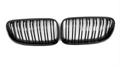 Bmw E92 2010-2013 Makyajlı Kasa M3 Böbrek Çift Çizgi Panjur Piano Black