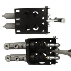 Universal Spor Hidrolik El Freni Siyah Çift Piston