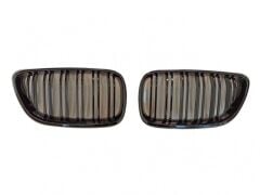 Bmw 2 Serisi F22 2014-2017 M2 Böbrek (Çift Çizgi Panjur) Piano Black