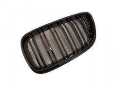 Bmw 2 Serisi F22 2014-2017 M2 Böbrek (Çift Çizgi Panjur) Piano Black