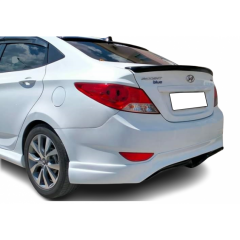 Hyundai Accent Blue 2011 - 19 Custom Arka Ek Plastik Boyasız