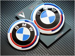 Bmw Yeni Nesil 50. Yıl Kaput Logosu Seti