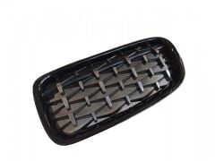 Bmw F30 2012-2018 Diamond Böbrek Panjur Piano Black