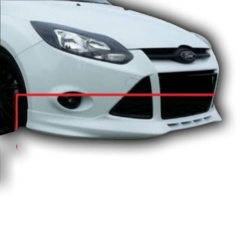 Ford Focus 3-3.5 Sedan Uyumlu Yedek Parça   Makyajsız Ön Tampon Eki PlastikBoyasız