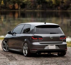 Volkswagen Golf 6 Uyumlu Yedek Parça Dragon Led Stop (Smoke)