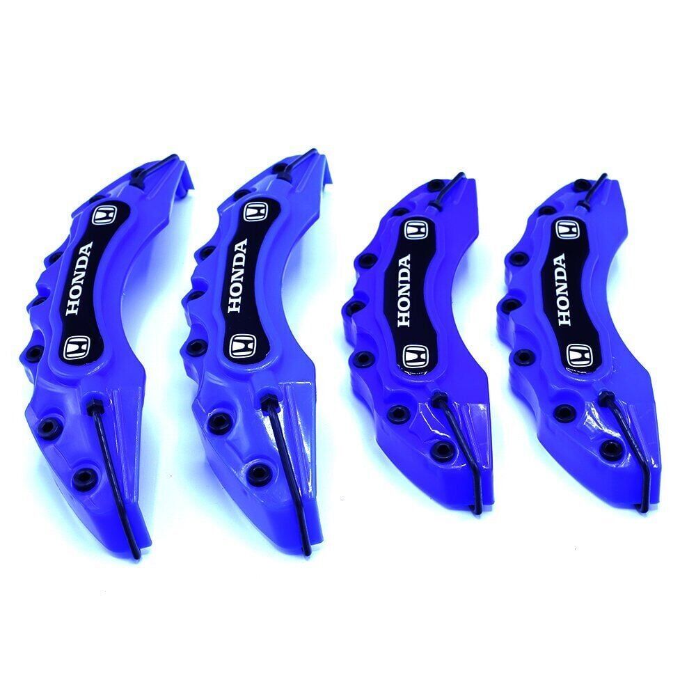 Honda Logolu Uyumlu Yedek Parça Kaliper Kapağı Mavi 4 Parça