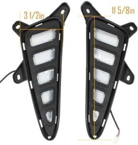 Toyota C-HR 2016-2019 Uyumlu Yedek Parça Ön Sis Ledi Hareketli Sinyal