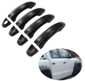 Volkswagen Amarok 2010-2020 Uyumlu Yedek Parça Kapı Kolu Kaplama - Siyah