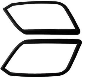 Volkswagen Amarok 2010-2020 Uyumlu Yedek Parça Far Çerçevesi - Siyah