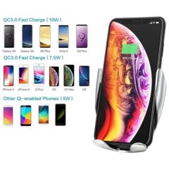 Smart Sensor Kablosuz Şarj Özellikli Telefon Tutacağı